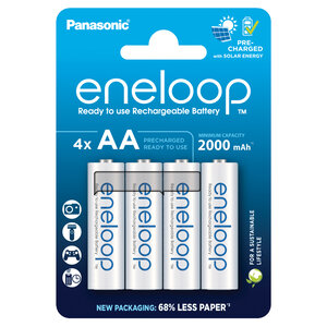Panasonic Eneloop Akku AA (Mignon) BK-3MCDE
