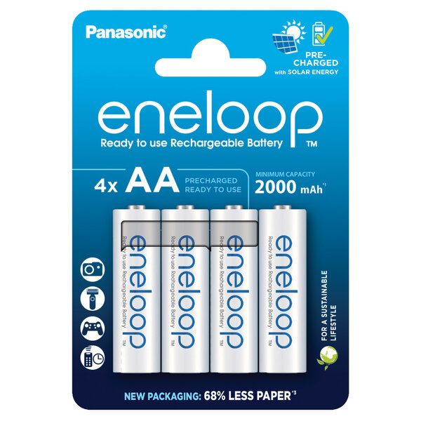 Panasonic Eneloop Akku AA (Mignon) BK-3MCDE
