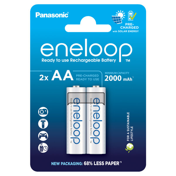 Panasonic Eneloop Akku AA (Mignon) BK-3MCDE