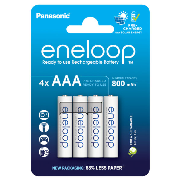 Panasonic Eneloop Akku AAA (Micro) BK-4MCDE